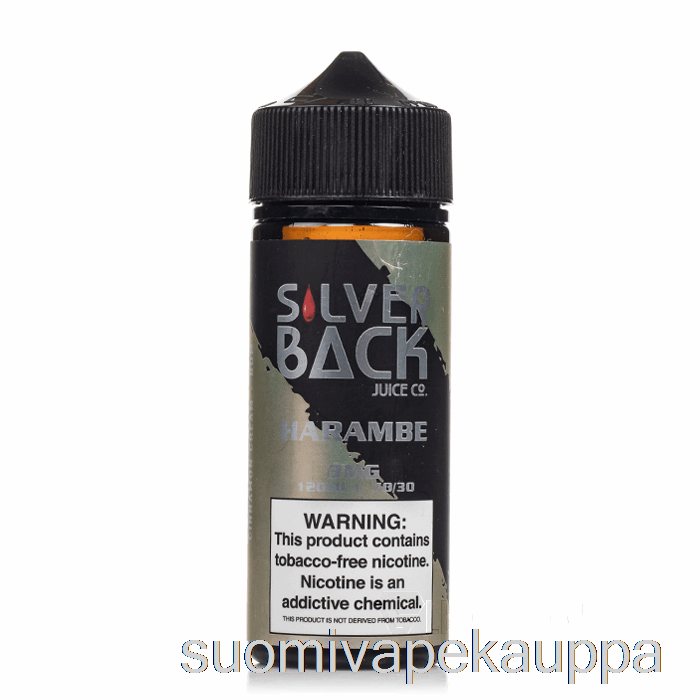 Vape Box Harambe - Silverback Juice Co. - 120 Ml 6 Mg